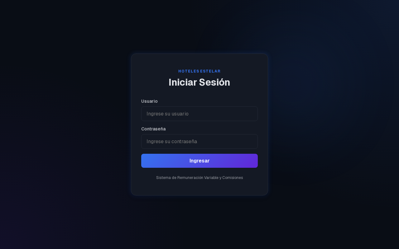 Login Screen