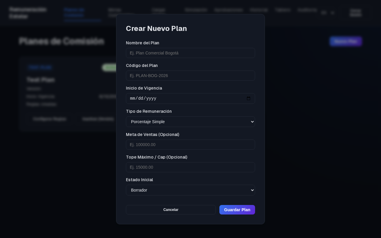 Create Modal
